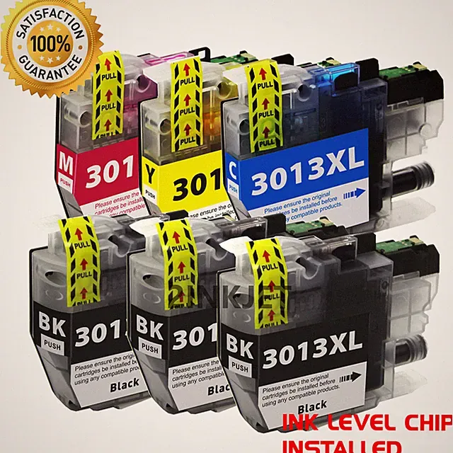 6PK LC-3013 LC3013 Ink Cartridge for Bro. MFC-J491DW MFC-J497DW J690DW J895DW