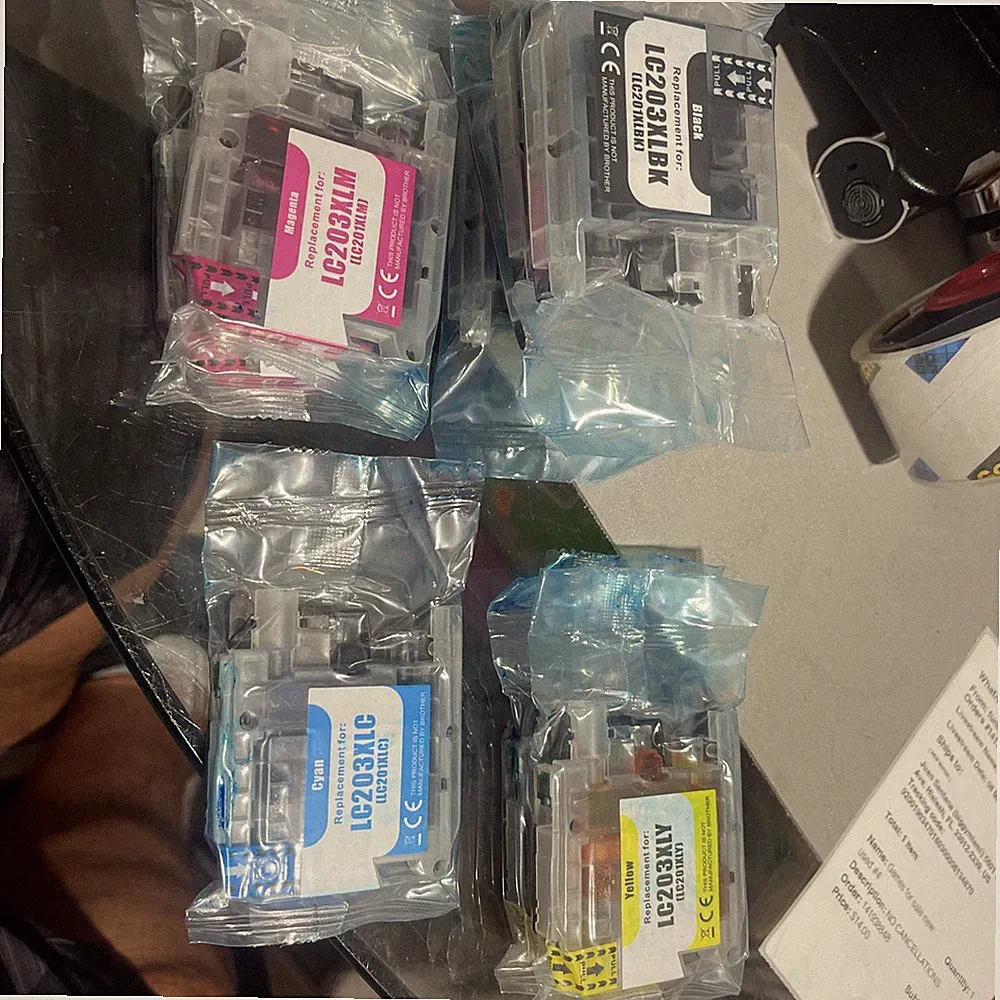 9x LC-203 LC203 XL Ink Combo 4x Black 2x Cyan, Magenta, Yellow 🆓 SHIPPING!!!