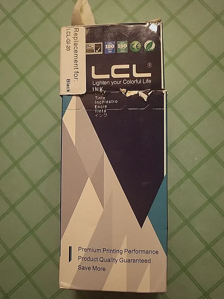 Black Refill Ink LCL Premium Printing For Printer Replacement Premium Performanc