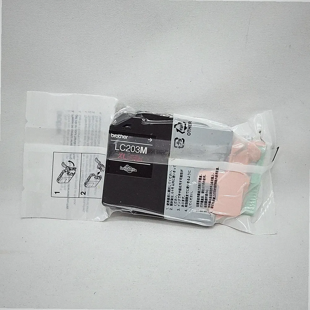 Brother LC-203M XL Ink Cartridge Magenta Genuine Printer Office Home Work New