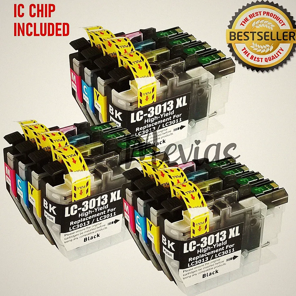 LC-3013 Ink Cartridge For Brother LC-3011 XL J491DW MFC-J497DW J690DW MFC-J895DW
