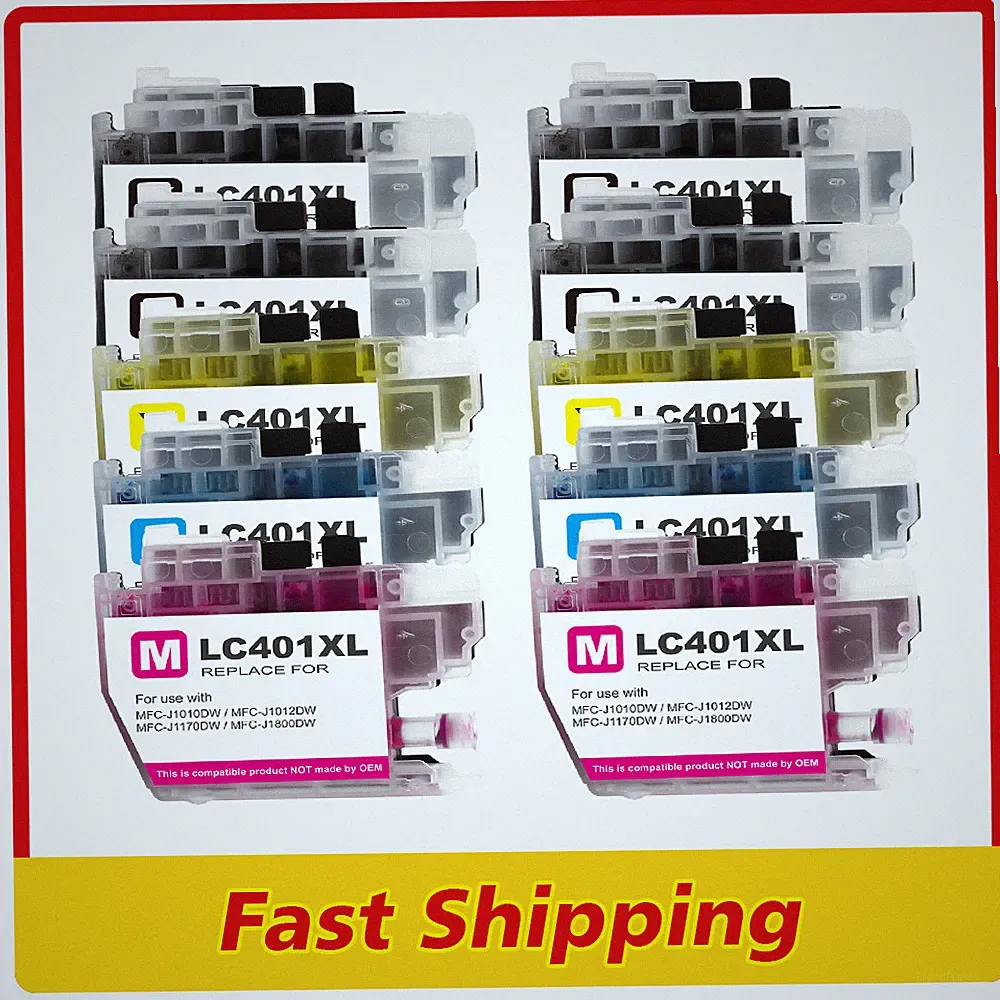 LC-401 XL LC401 Black Color Ink Cartridge for Brother MFC-J1170DW MFC-J1800DW