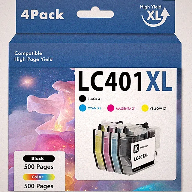 LC-401XL LC401 XL Ink Cartridges Compatible With Brother Ink Cartridges LC401 XL