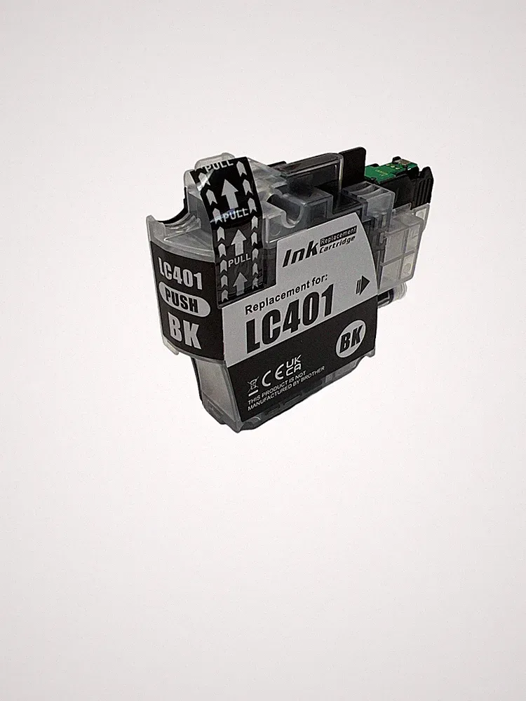 LC401 Ink Cartridge LC 401 Replacement for Brother MFC Printer (1 Black)