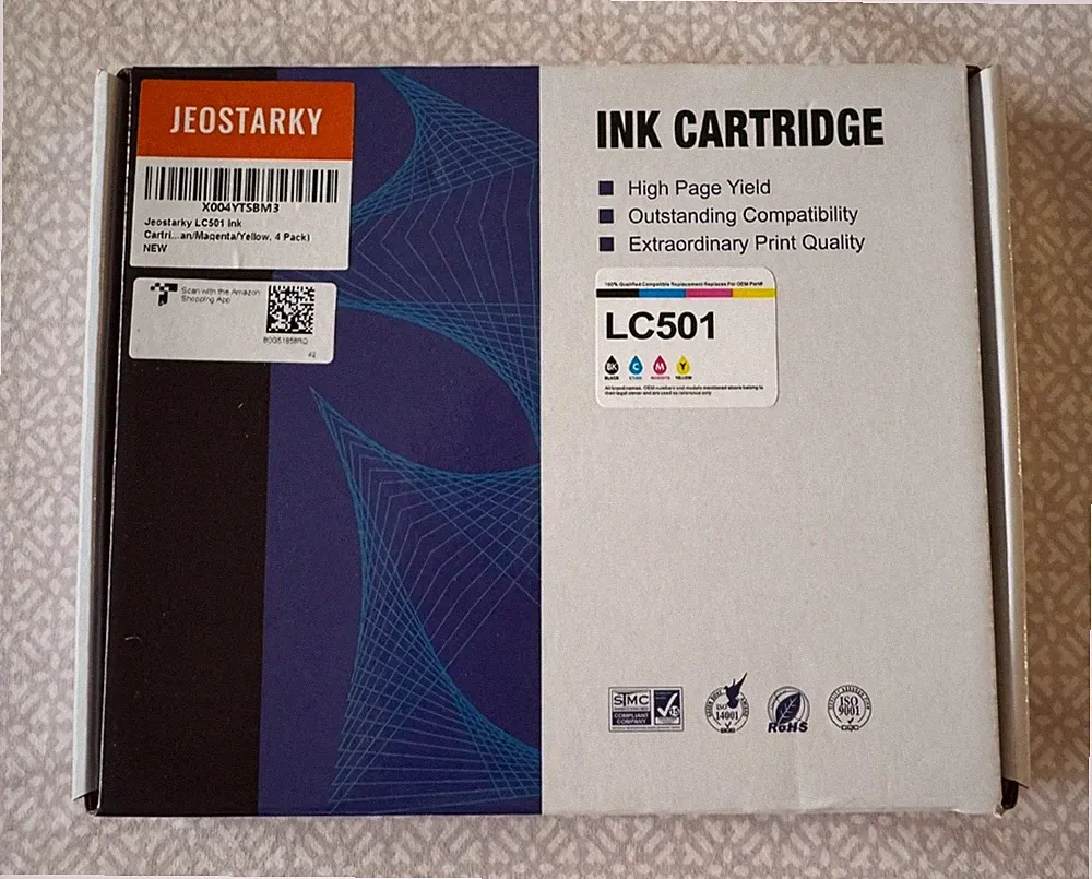 LC501 Compatible Replacement Black & Tri-Color Ink Cartridges NEW Brother LC 501