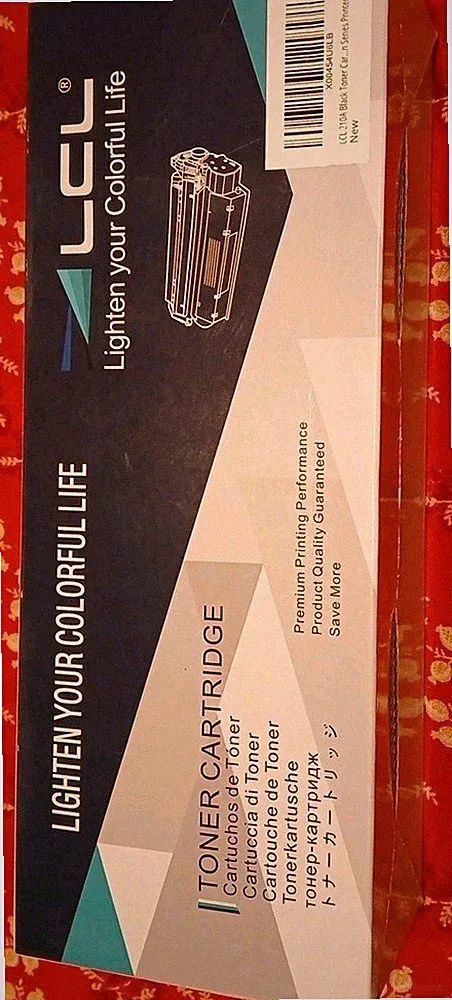 LCL 210A Black Toner Cartridge Brand New Sealed Box Fast Shipping ink office