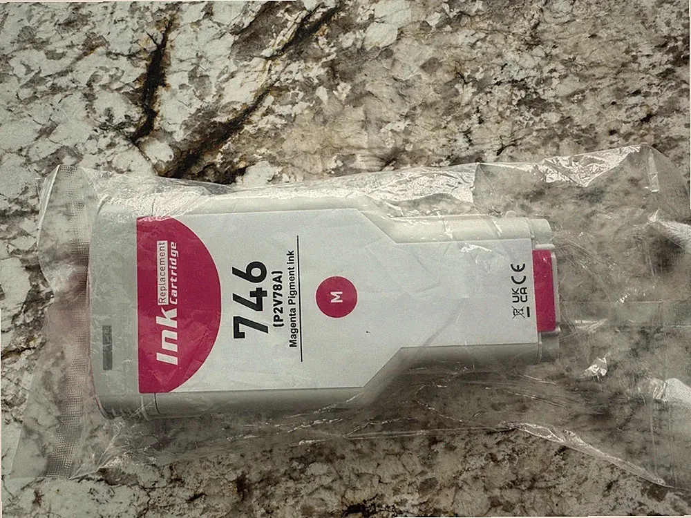 LCL 746 (P2V80A) Magenta Pigment Ink Replacement Cartridge