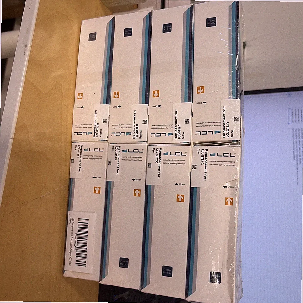 LCL Compatible Ink (8 Pack), (2 Cyan, 2 Black, 2 Yellow, 2 Magenta)