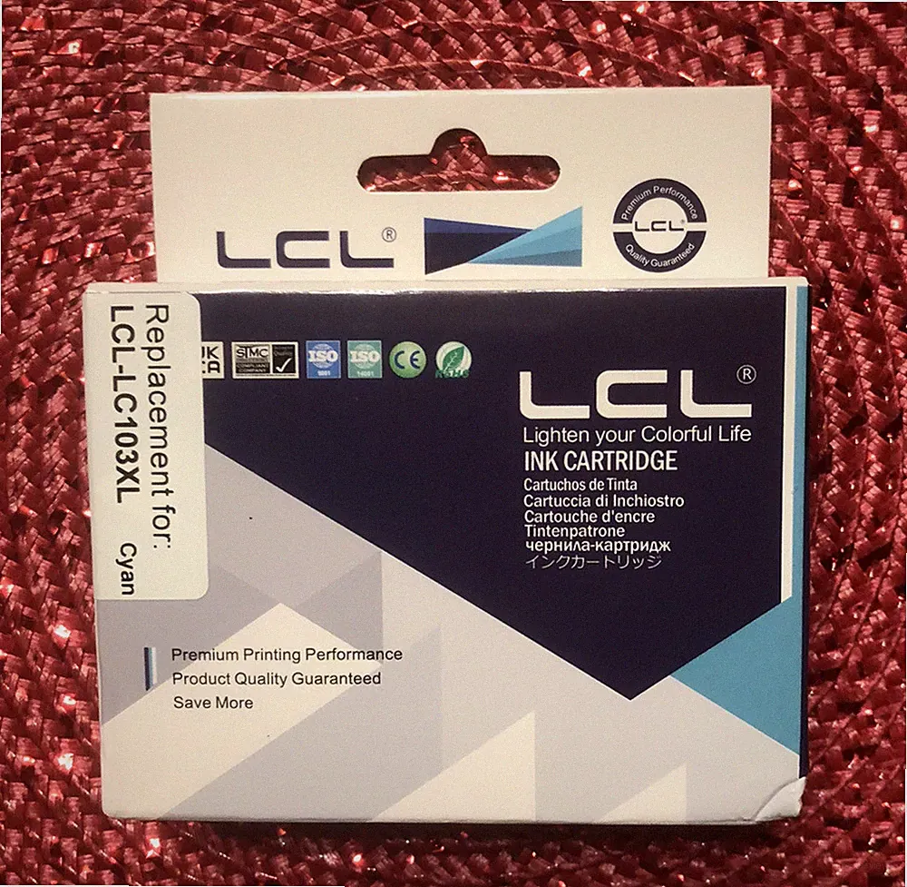 LCL LC103 XL Ink Cartridge - Cyan - for brother