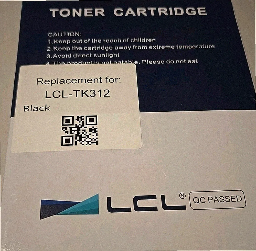 LCL TK312 Black Toner for Kyocera TK-312 Printer Ink Toner Replacement