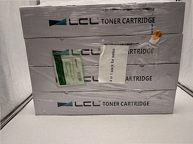 LCL Toner Cartridge 4-Pack Colors Cyan Magenta Black Yellow C2503 EXP 03/27