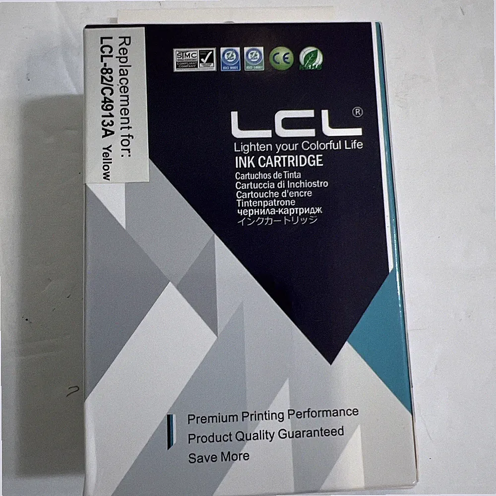 LCL Yellow Printer Ink Cartridge Replacement For LCL-82/C4913A