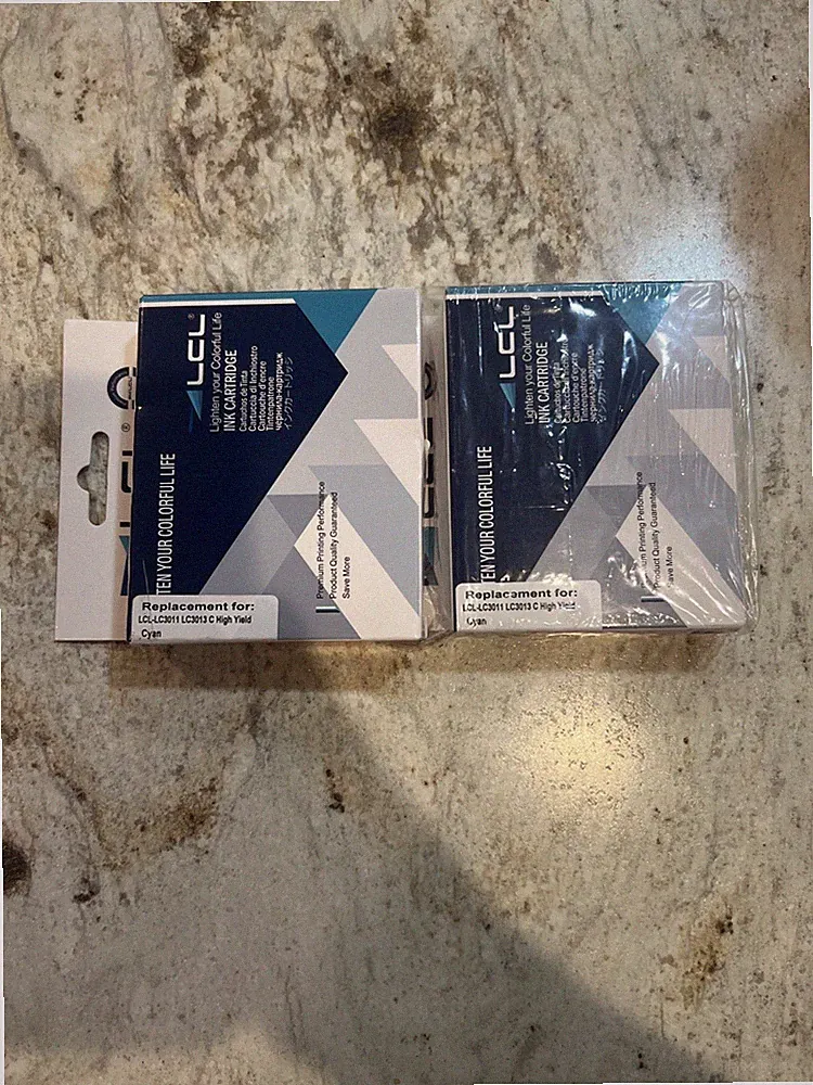 Replacement Ink Cartridge LCL LC3011 Cyan X 2